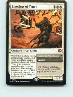 Emeritus of Truce - M13 - MTG - Secrets of Strixhaven (SOS) - Image 1