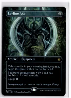 Leyline Axe Foil Foundations 353 LP x1 MTG Magic: the Gathering - Image 1