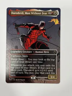 Daredevil, Man Without Fear (Borderless) (0324) Marvel Super Heroes Regular - Image 1