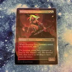 Burning-Tree Emissary (FOIL) x1 - MTG Double Masters 2022 2X2 #374 - Image 1