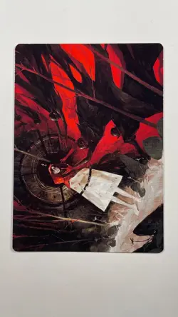 MTG Innistrad Crimson Vow Art Series Curse of Hospitality Art Card 41/81 - Image 1