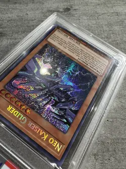 Yugioh Card Neo Kaiser Glider SCR PSA 10 Gem Gold Sarcophagus TN19-EN006 2019 (1 - Image 5