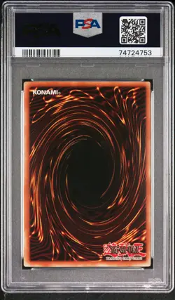 2003 YU-GI-OH! STARTER DECK: PEGASUS 1ST EDITION #040 GRACEFUL CHARITY PSA 9 - Image 2