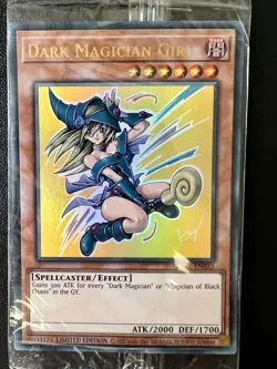 YUGIOH Dark Magician Girl - LART-EN035 - Limited Edition - Ultra Rare SEALED - Image 5