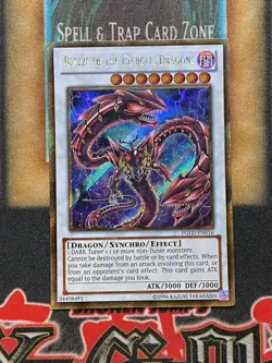 Yugioh Beelze Of The Diabolic Dragons PGLD-EN016 Gold Secret Rare NM - Image 1