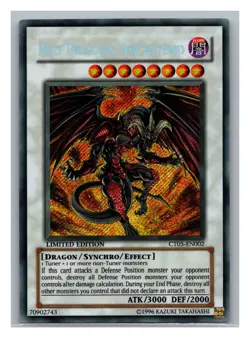 2008 Collectors Tin #CT05-EN002 Red Dragon Archfiend - Secret Rare - Image 1