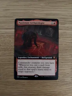 MTG Passionate Archaeologist [Borderless] (NM) - Image 1