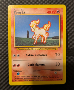 Pokemon TCG - Ponyta 60/102 Base Set - Italian HP - Image 1