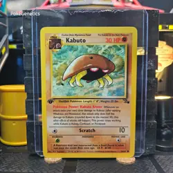 Kabuto 1st Edition Fossil Pokemon TCG 50/62 Unlimited Common - Image 1