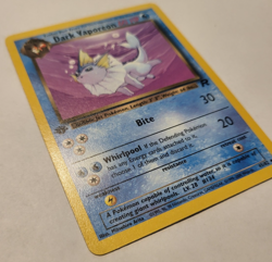 Dark Vaporeon 1st edition 45/82 Pokemon Team Rocket Non-holo Uncommon - LP - Image 4