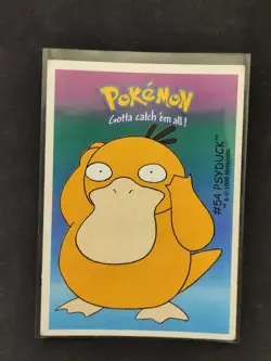 Stickers Pokemon Dunkin Boomer first edition - 54 Psyduck - Image 1