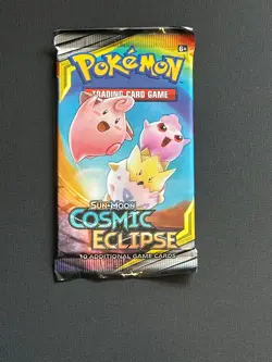 Pokemon Sun & Moon Cosmic Eclipse Booster - New Sealed TCG - Image 1