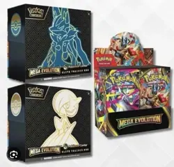 Pokemon Center Mega Evolutions ETB Set & Booster Box Preorder! SHIPS BY 9/26/25 - Image 1