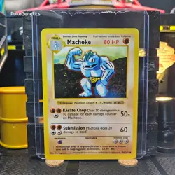 Machoke Shadowless Base Set Pokemon TCG 34/102 Uncommon - Image 1