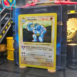 Machoke Shadowless Base Set Pokemon TCG 34/102 Uncommon - Image 2