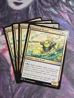x4 Lilysplash Mentor U MTG Bloomburrow M/NM, English - Image 1