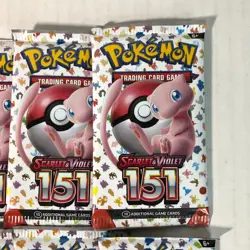 Pokemon Scarlet & Violet 151 Booster Packs Lot Of 12 Factory Sealed! - Image 2