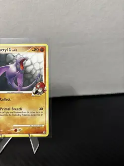 Pokemon TCG Aerodactyl GL Rising Rivals 53/111 Basic 80HP Rare Holo English - Image 2