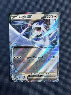 Lugia ex 82/131 Ultra Rare Pokemon Scarlet & Violet Prismatic Evolutions - NM/M - Image 1