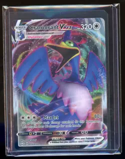 Pokemon Cramorant VMAX 055/072 Shining Fates Holo Ultra Rare 2021 TCG MINT - Image 1