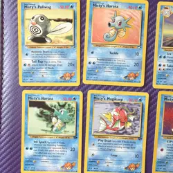 Nintendo Pokemon TCG Gym Heroes Misty 17 Card Lot - Image 5