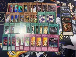 Yugioh Complete Tournament Ready 40 Cards Harpie Lady Deck Mai Valentine - Image 1