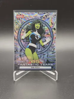 2026 TOPPS CHROME Marvel SHE HULK 65 Fantastic Years Insert Card FY-10 - Image 1