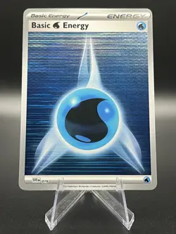 Water Energy - Pokemon TCG Black Bolt & White Flare (Horizontal Holo) Card #019 - Image 1