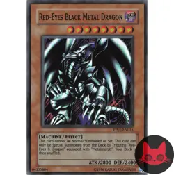 Yugioh Red-Eyes Black Metal Dragon PP01-EN015 Super Rare NM - Image 1