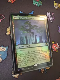 Foil Boseiju Who Endures Kamigawa Neon Dynasty MTG Card LP - Image 2