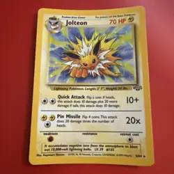 Jolteon Holo Jungle 4/64 Pokemon Card - Image 1