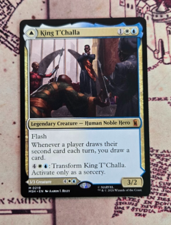MTG King T'Challa Marvel Super Heroes NM - Image 1