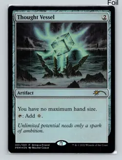 MTG Thought Vessel (Bring-a-Friend Promo) Foil P Unique and Mis Promos 1 NM - Image 1