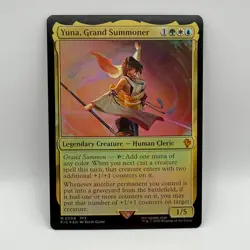 Magic The Gathering Yuna Grand Summoner 0008 Mythic Rare Foil Final Fantasy MTG - Image 2