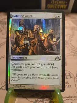 MTG Hold the Gates Gatecrash Foil Uncommon NM - Image 1