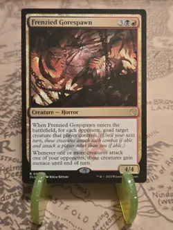 MTG Frenzied Gorespawn Ravnica: Clue Edition Regular Rare NM - Image 1
