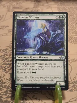 MTG Timeless Witness Modern Horizons 2 Regular Showcase Uncommon NM - Image 1