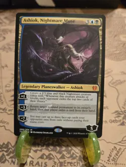 MTG Ashiok, Nightmare Muse Theros Beyond Death Regular Mythic NM - Image 1