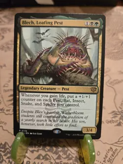 MTG Blech, Loafing Pest Secrets of Strixhaven Regular Rare NM - Image 1