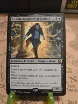 MTG Morlun, Devourer of Spiders Marvel's Spider-Man Regular Rare NM - Image 1