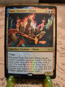 MTG Yusri, Fortune's Flame Modern Horizons 2 Promo Foil Rare NM - Image 1