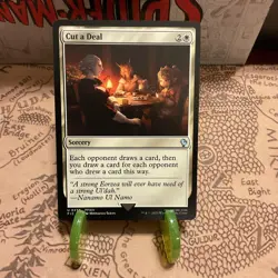 MTG Cut a Deal Commander: FINAL FANTASY Regular Uncommon NM - Image 1