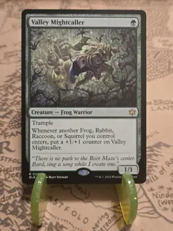 MTG Valley Mightcaller Bloomburrow Regular Rare NM - Image 1