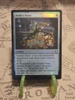 MTG Noble's Purse Commander Legends: Battle for Baldur's Gate Foil Uncommon NM - Image 1