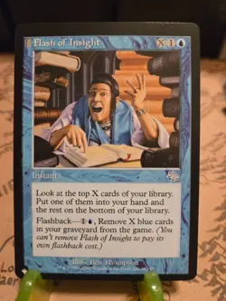 MTG Flash of Insight Mystery Booster/The List (Judgment) Regular Uncommon NM - Image 1