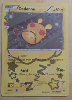 Dedenne RC10/RC32 Generations: Radiant Collection Holo Pokemon Card Game TCG ⚡ - Image 1