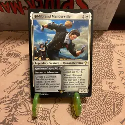 MTG Hildibrand Manderville Commander: FINAL FANTASY Regular Rare NM - Image 1