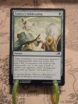 MTG Tamiyo's Safekeeping Kamigawa: Neon Dynasty Regular Common NM - Image 1