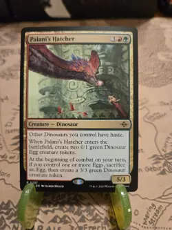 MTG Palani's Hatcher The Lost Caverns of Ixalan Regular Rare NM - Image 1
