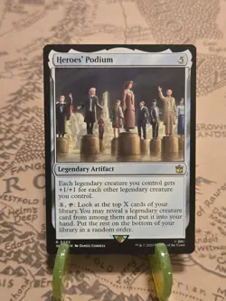 MTG Heroes' Podium Universes Beyond: Doctor Who Regular Rare NM - Image 1